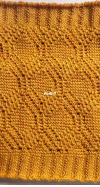 Yarnandy - Andrea Crețu - Honeycomb Slice Cowl