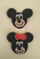 Mickey and Minnie magnet
