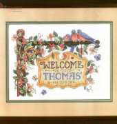Dimensions Sunset 13602 - Family Welcome Sign