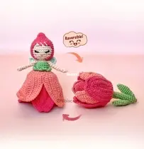 Chibiscraft - Febby Kurniawati Pranajaya - Reversible Tulip Fairy