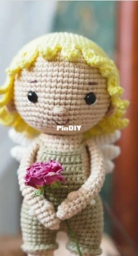 Ro Crochet Designs - Olga Roskoshnaya - Angel - Anjo - Portuguese - Translated