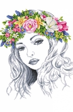 Coricamo Z 10265 - Spring Lady from Hafty Polskie - Igłą Malowane - No.3 - 2020