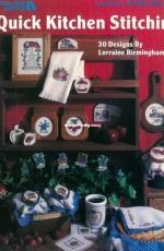 Leisure Arts Leaflet 2130 - Quick Kitchen Stitchin by Lorraine Birmingham