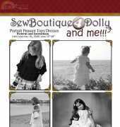 CarlaC Dolly Design-Portrait Peasant Tops and Dresses- Sizes 6M-8