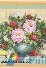 DMC 0171KL-07 (BHB002) - Purple & Red Peony