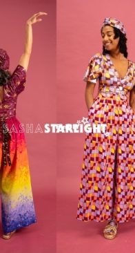 Sasha Starlight Patterns - Sasha Jackson -  Palazzo Pants - Size S-L
