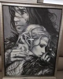Beloved-Adele Sessler, finished and framed