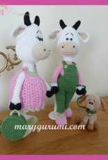 Cow Family by Marygurumi