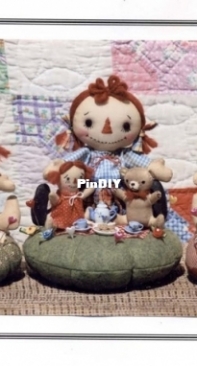 Happy Heart Patterns - HHF- 381 Annies Tea Party Pin Keeps
