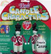 Cousins Beady Candle Characters Toy Soldier