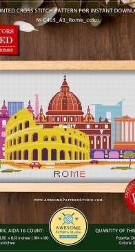 Awesome Pattern Studio - C405 Rome
