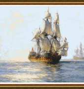 Classic Cross Stitch NA149 Big The Royal Charles