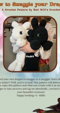 Red Mills Crochet - Emily Sorrell - How to Snuggle your Dragon