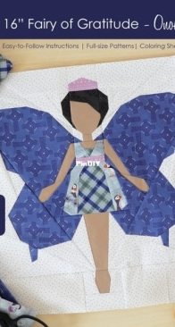 Easy Patchwork Shop - 16" Fairy of Graditude - Onoka - English