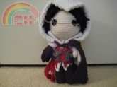 GJB Crochet - Golden Jelly Bean - Pig Loves Mouse - Nikki Olida - Ezio Sackboys Hood  - Free