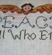 Sheepish Designs - Peace to All Who Enter - Free