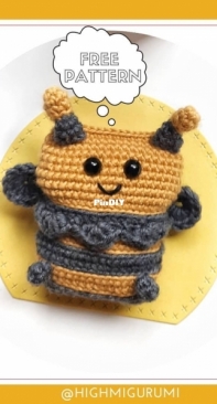 Highmigurumi - Joana - Baby Bee - Free