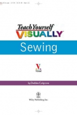 Teach Yourself Visually Sewing by Debbie Colgrove