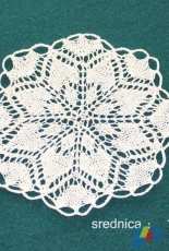 Napkin made knitting