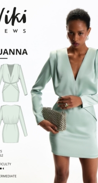 Viki Sews - Juanna Dress - Sizes 34-52