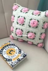 Rose pillow