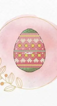Easter egg. Pink Bliss by Olesya Tsymbal