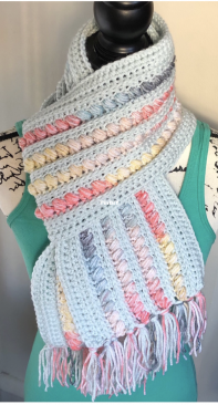 Sheepish Stitches - Bobbie Anne - Mountain Ridge Scarf