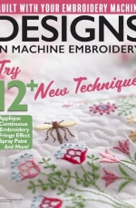 Designs in Machine Embroidery - March/April 2017