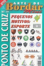 Ponto de Cruz Arte de Bordar Mini 19