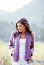 Brenda Grobler- AE-8011 Wrap Cardigan - Free
