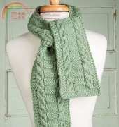 Chutes & Ladders Scarf   free. KCN design  Knit & Crochet Now 508ANP