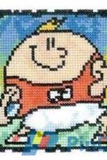 Heritage Stitchcraft Squircles QSDV024 Discus Dave  by Peter Underhill