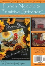 Punch Needle and Primitive Stitcher magazine Summer 2016