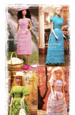 Annies Attic - 87D11 - Southern Summer Dress, Senior Prom Gown, Stroll in the Park Outfit and Country Patchwork Dress