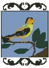 Nora Corbett NC184 Audubon Street Collection Goldfinch