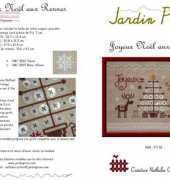 Jardin Prive FT10 - Joyeux noel aux rennes