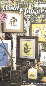 Leisure Arts Leaflet 165 - Wild Flowers by Carol Mansfield