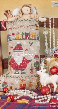 HoHoHo Stocking by Susan Penny from Cross Stitcher 416 XSD