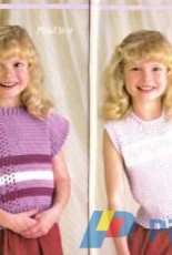 Annies Attic 87W47 - Little Miss Sweaters