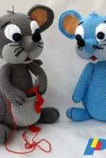 Sankt-Haekelmaus - Otterthaler Haekelmaus - Sabine Schreiner - Lola the Mouse - Spanish - Translated
