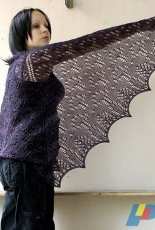 Taikametsä Shawl by Mia Heikkinen-English-Free