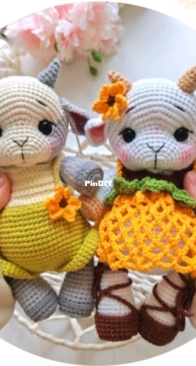 Baby toys nt - Nadezhda Pankova - Надежда Панкова -  Ослики Яша и Стеша - Russian