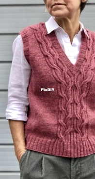 Reflections Vest by Heidi Kirrmaier