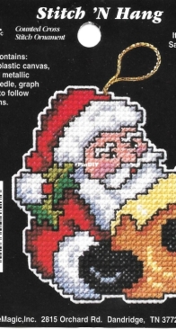 Needle Magic Inc. NMI - Stitch N Hang - 3351 - Santas List