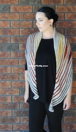 Embers Shawl by Lisa Mutch