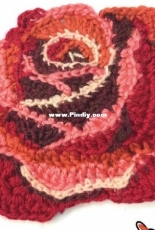Katika Crochet Art - Crochet Rose