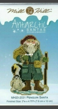Mill Hill Antarctic Santas MH20-2031 Penguin Santa
