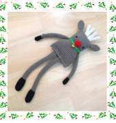 Button beautiful - Tracy Coldwell - Amigurumi Crocheted Christmas Reindeer Pattern