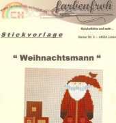 Farbenfroh - Weihnachtsmann