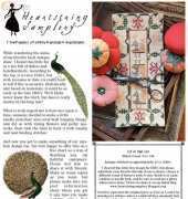 Heartstring Samplery - Three Peacocks-Free Pattern 2014